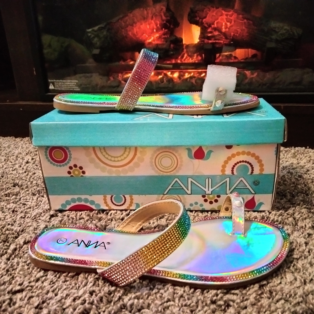 Anna Rainbow Sandals